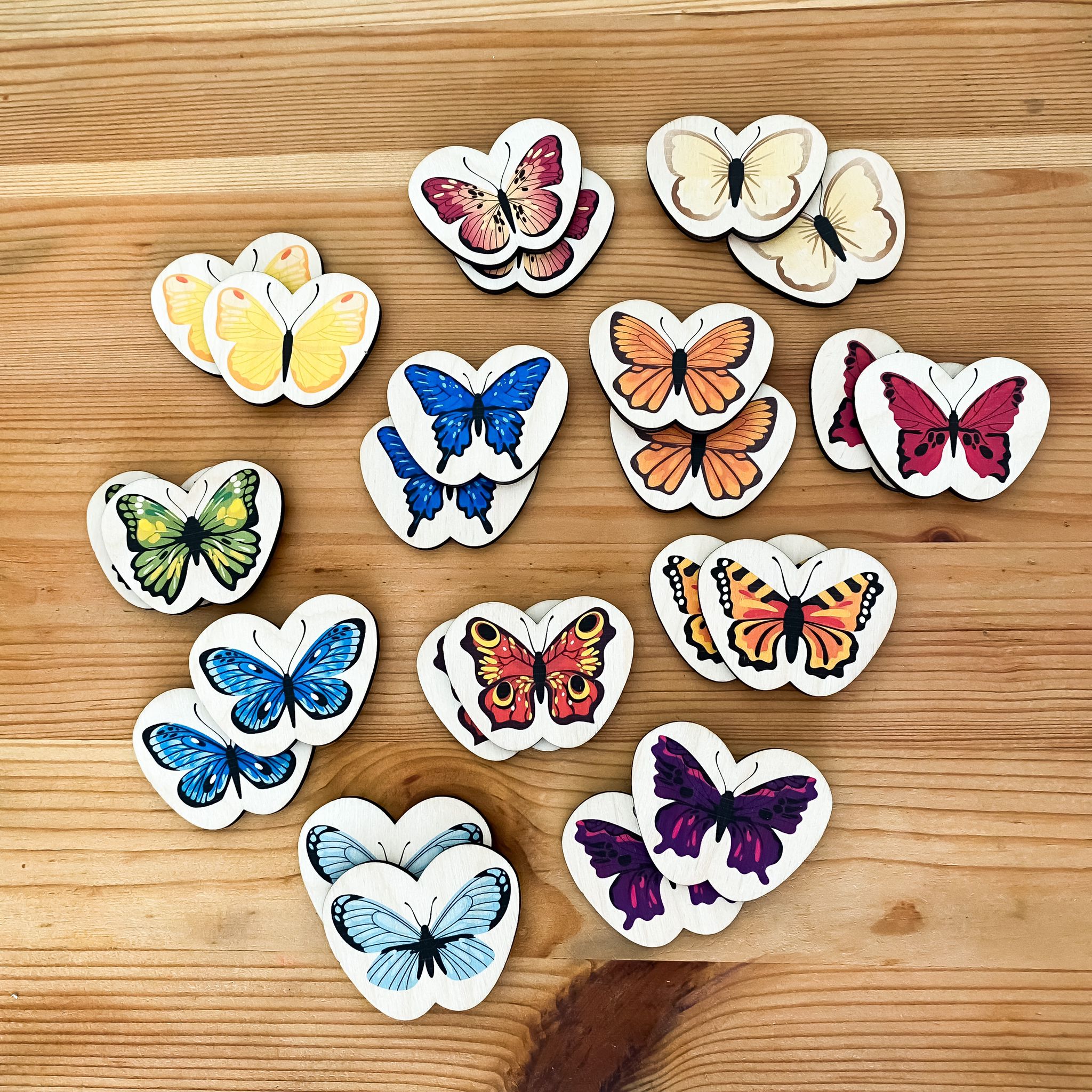 Butterflys memory game