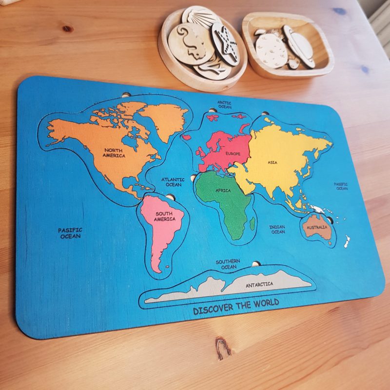 Discover The World Puzzle